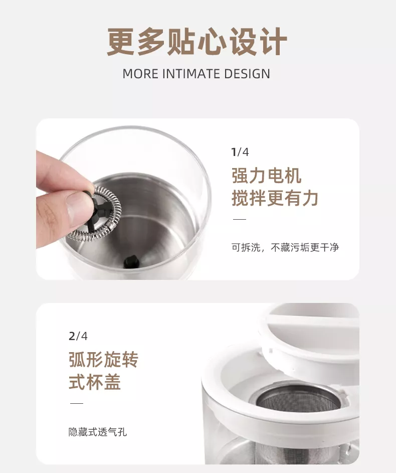 Stainless Simbi Magetsi Mukaka Frother